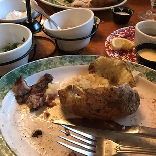 That's how good the steak was.