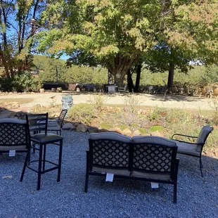 Outside seating