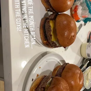 Ground Beef Patties and Buns