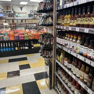 Lots of gourmet sauces, fun place to browse.