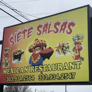 mexican restaurant sign