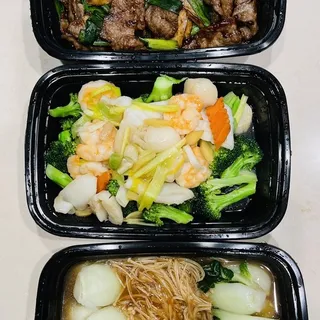 Sauted Beef with Ginger & Green Onion