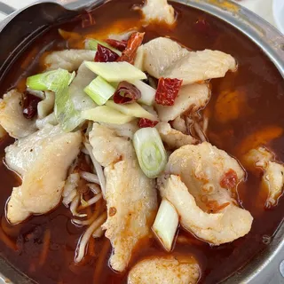 Sichuan Fish in Spicy Oil