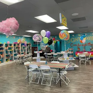 the children's play area