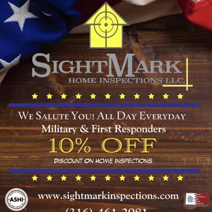 Military &amp; First Responders Discount