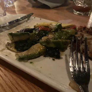 Veggie omelette - inedible.