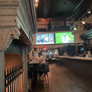 Inside (upstairs area can be seen from photo)