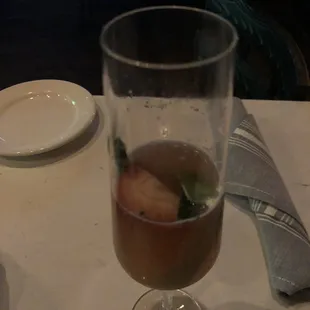 Sign of the cocktail- soooooo good.