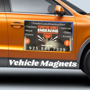 Your vehicle is a moving billboard and using vehicle magnets can be an alternative way to advertise.