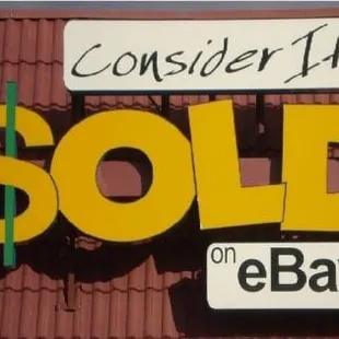 This is a channel letter sign that we did for Consider It Sold here in Colorado Springs