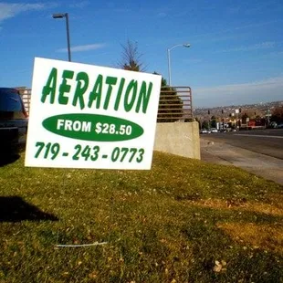 Advertise your business with affordable lawn signs like these!