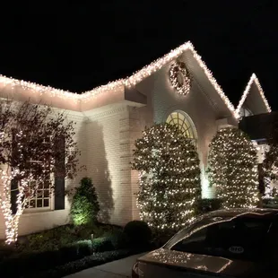 The front during Christmas 2017
