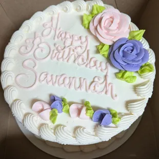 Beautiful, and wonderful tasting cake from Signature Desserts.