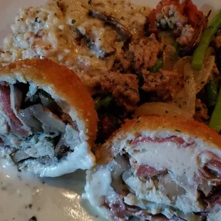 Stuffed chicken breast