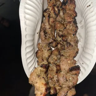 2. Grilled Pork Skewers (Thit Nurong)
