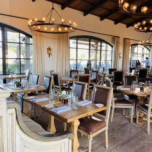 Main dining area.