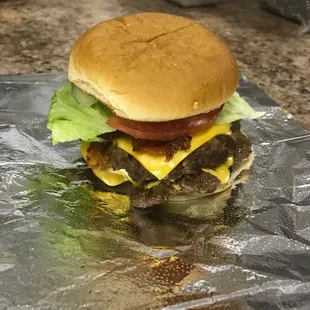 Double Bacon Cheeseburger