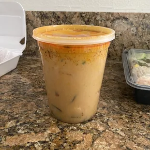 This soup (next to iPhone 12 for reference) for $24.