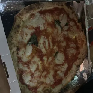 Margherita pizza