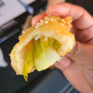 Inside the Zucchini Blossom