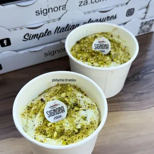 Pistachio Tiramisu