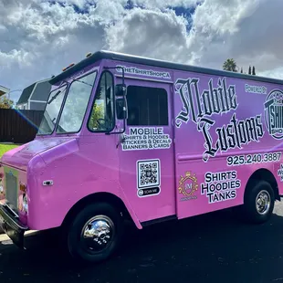 Our mobile van wrapped by SignPro