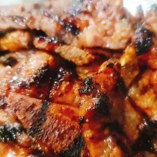 grilled meat on a plate