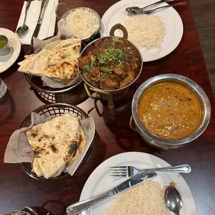 Korma and Karhai