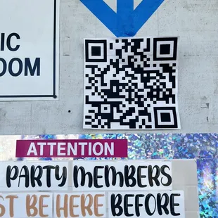 Use this QR code to add your name to the waitlist