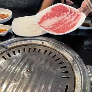 This is considered 4 order of brisket!! For the four of us SMH