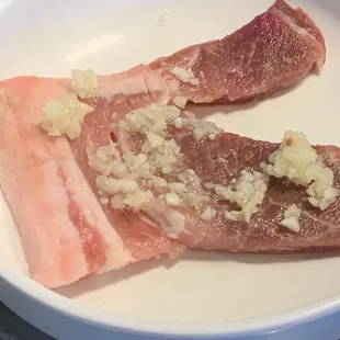 Garlic Pork Steak