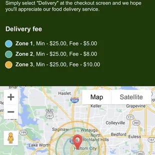 Delivery fees, but they are evidently not current so expect it to be half again more.