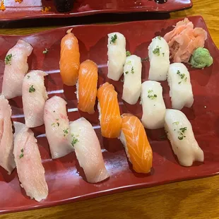 sashimi, food, sushi, sushi and sashimi