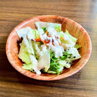 Salad w/ Ranch Sauce
