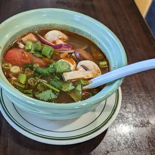 a bowl of soup