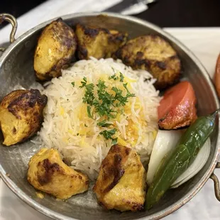 Chicken Tikka Platter
