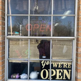 Open signs