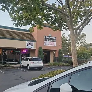 Open sign clearly on.