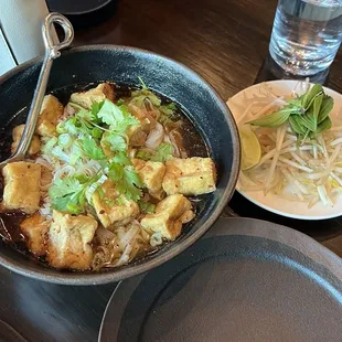 Thai Noodle Soup with Broth