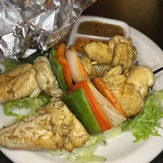 2 Pieces Chicken Kabobs