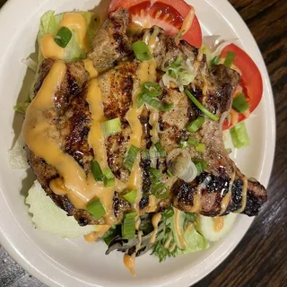 Thai Style Grilled Pork Chop