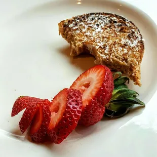 My bagel with the cream cheese scraped off, pic by the talented Melanie T