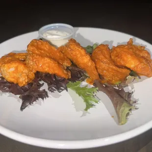 Shrimp buffalo sauce