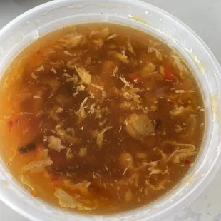 Hot n sour soup (lunch)
