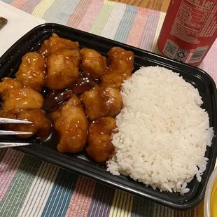 Sesame Chicken Combo
