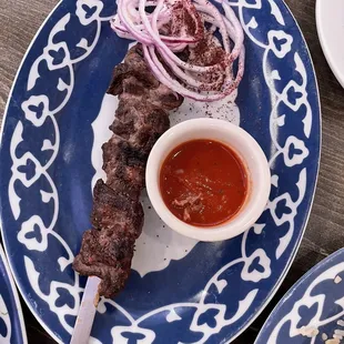 Beef kebab