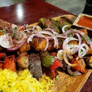 Kabob platter