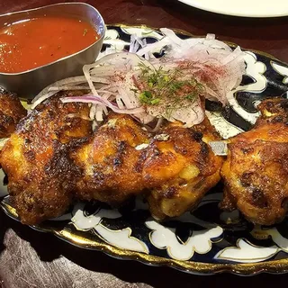 Grilled Chicken Wings Kebab