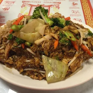 Chicken pad woon sen- yummy!!