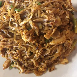 Chicken pad Thai